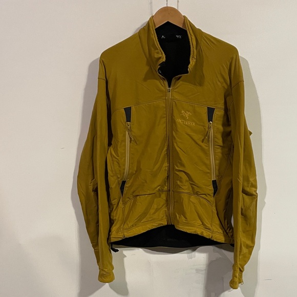 Arc'teryx Other - Arc'teryx polartec Men's Mustard Performance Jacket
